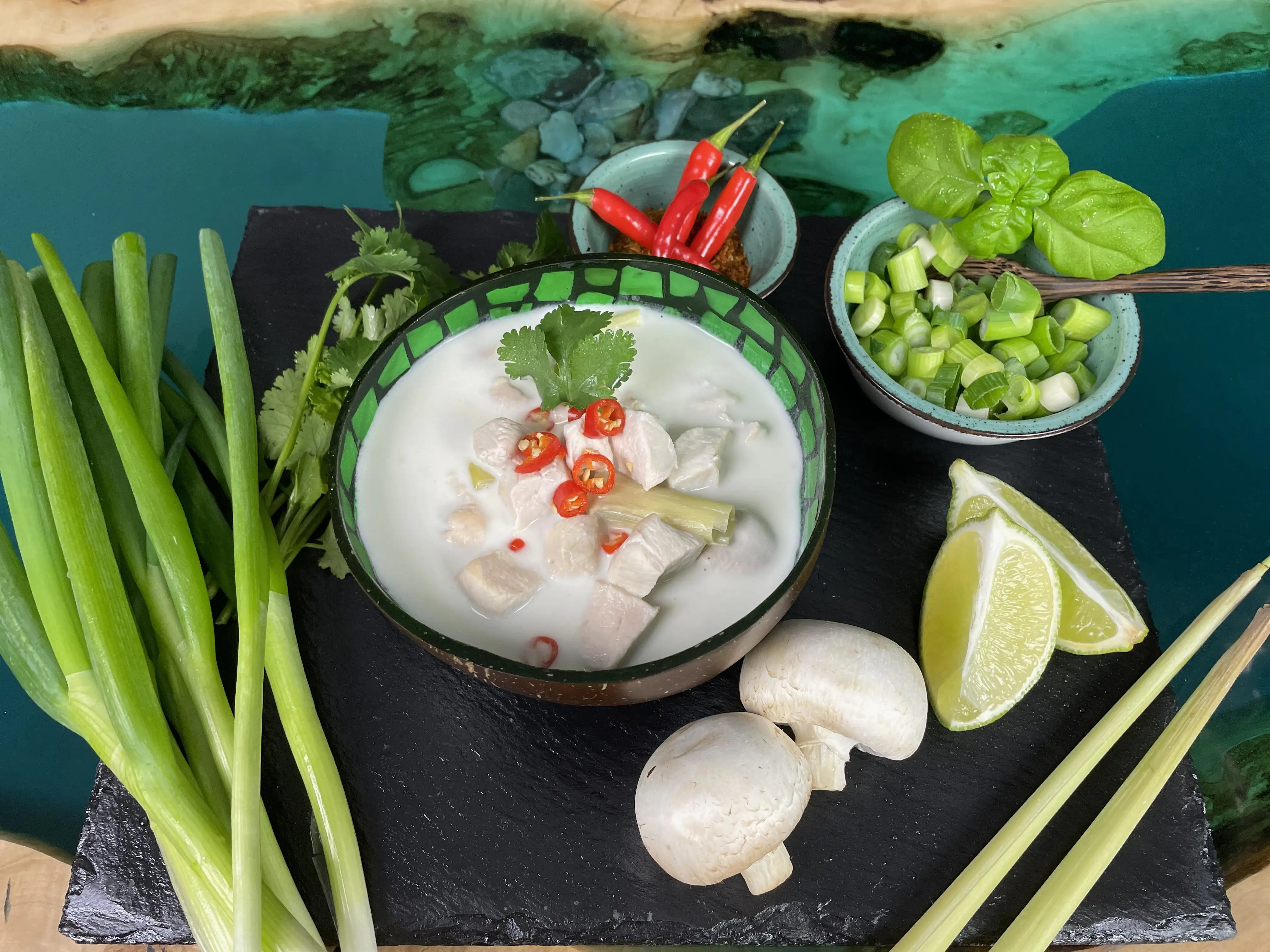 Monkey Tom Kha Gai